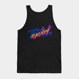 Outrun Inspired Toy Galaxy Tank Top